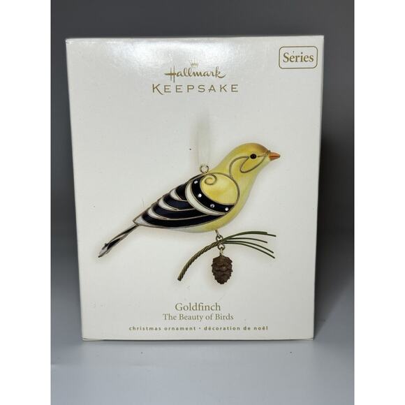 Hallmark Keepsake Goldfinch Beauty of Birds Ornament 2010 - Picture 6 of 9